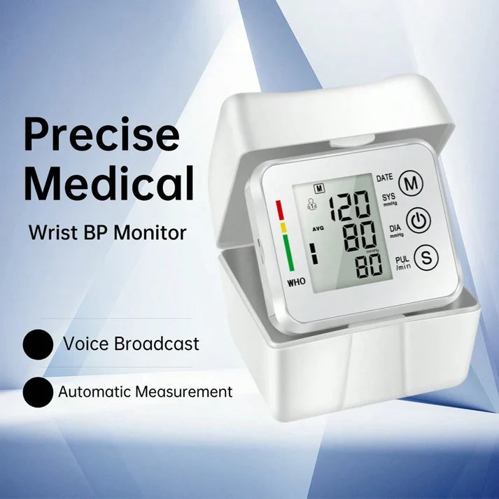 ⚡Mega Sale – 50% OFF⚡Automatic Wrist Blood Pressure Monitor Portable & Accurate